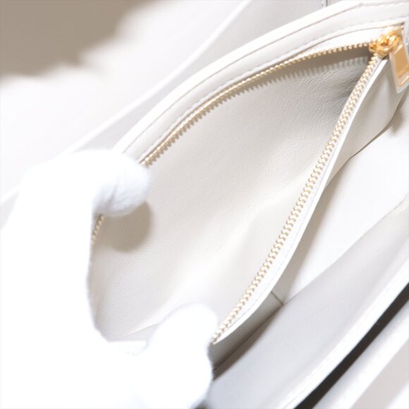 Celine Beige Shoulder Bag with Gold Detail - Picture 7 of 12